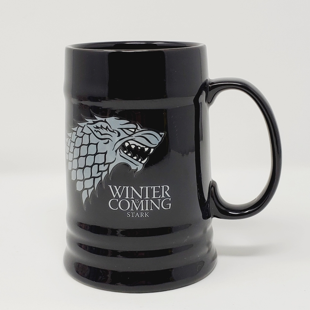 Game Of Thrones Winter Is Coming Stark Sigil Ceramic Beer Stein